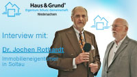 Dr. Horst mit Dr. Rothardt im Interview - Copyright Sylvia Horst