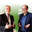 Dr. Horst mit Christian Meyer (Die Grünen) - Copyright Sylvia Horst