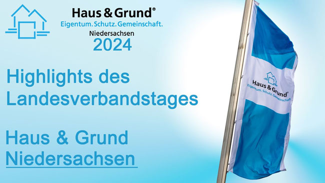 Haus und Grund Fahne - Copyright Sylvia Horst
