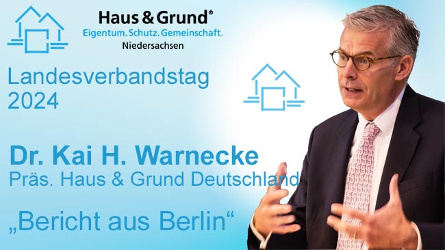 Dr. Kai Warnecke - Präsident Haus & Grund Deutschand  - Copyright Sylvia Horst